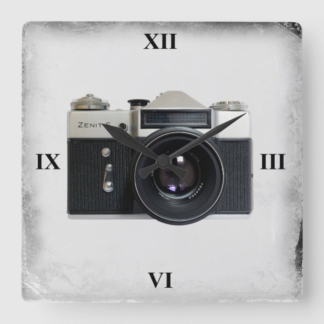 Horloge Carrée Zénith (Recto)