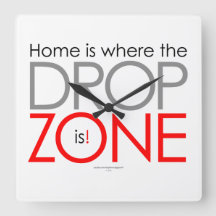 Zone de largage de Skydiving