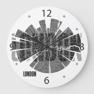 Horloge Carte Londres
