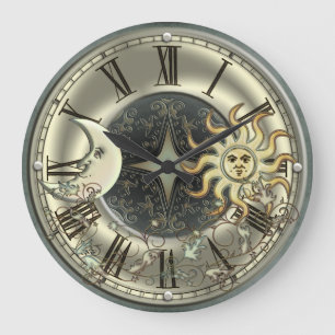 Horloge Céleste Du Soleil Et De La Lune