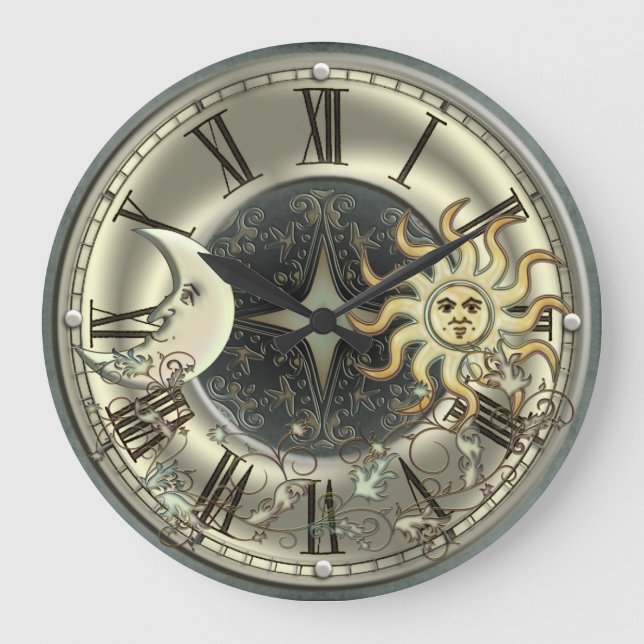 Horloge Céleste Du Soleil Et De La Lune (Recto)