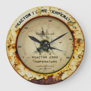 Horloge centrale de température du réacteur