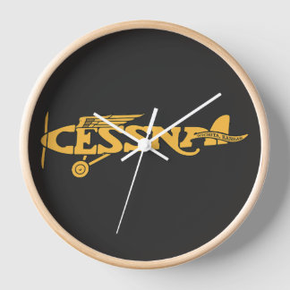 Horloge Cessna Vintage