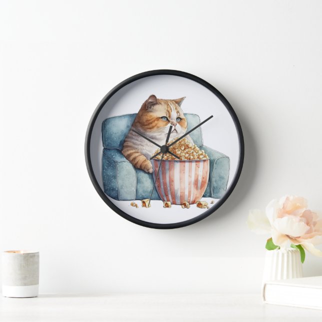 HORLOGE CHAISON DE LA GRAISSE DE COULEUR D'EAU SIÈGE EN CH (Maison)