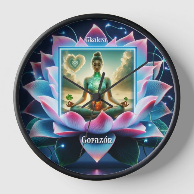 Horloge Chakra del Corazón (Anahata) (Recto)