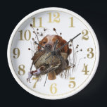 Horloge Chasse à la bécasse avec Bretagne Spaniel<br><div class="desc">Chasse à la bécasse avec Bretagne Spaniel</div>