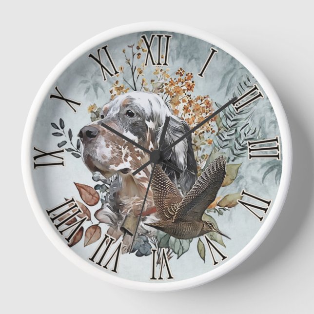 Horloge Chasse à la bécasse, Chasse à la bécasse, Art (Recto)