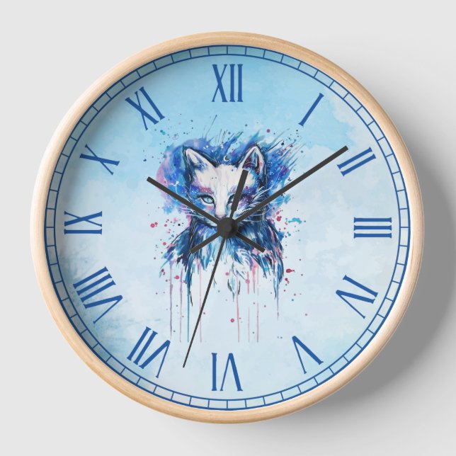 Horloge Chatte (Recto)