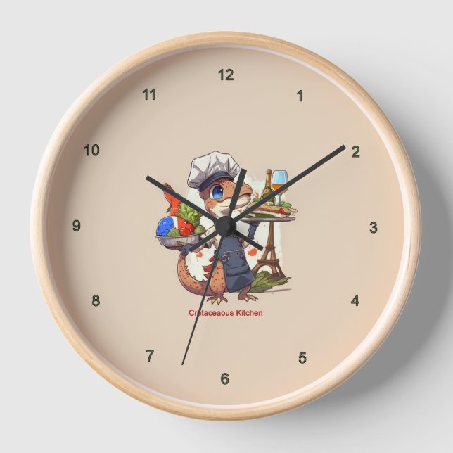 Horloge Chef français (Recto)