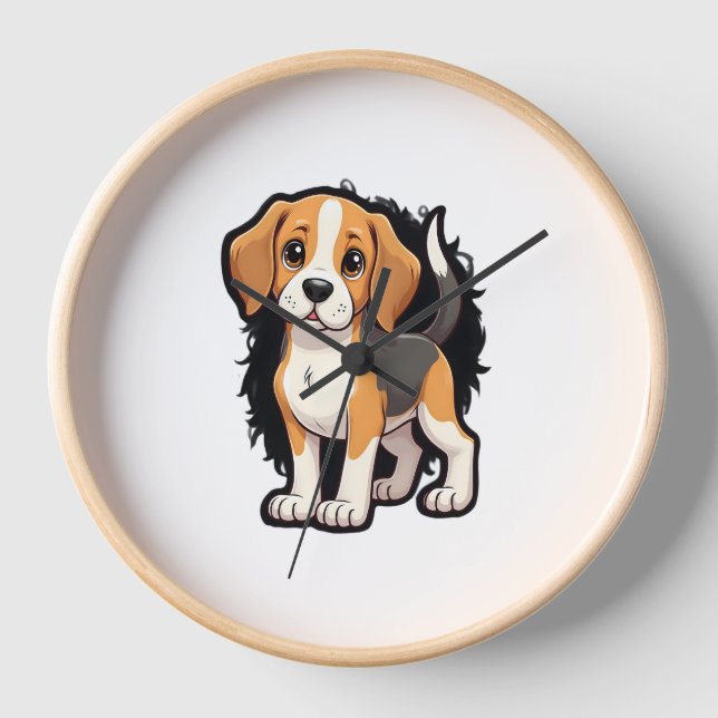 Horloge Chemise beagle Chien T (Recto)