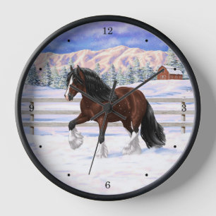 Horloge Cheval À Repasser De La Vannière Tzigane De Baie B