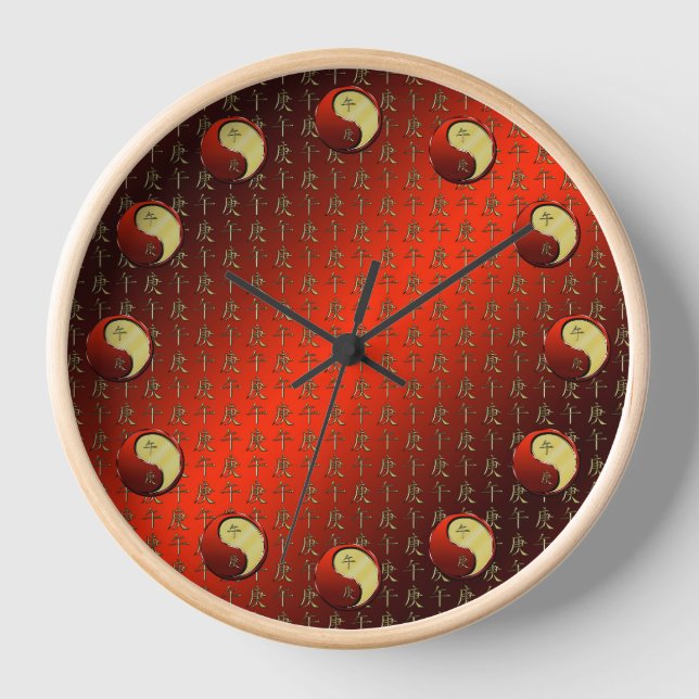 Horloge Cheval de Métal (Recto)