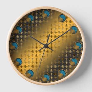 Horloge Cheval d'eau