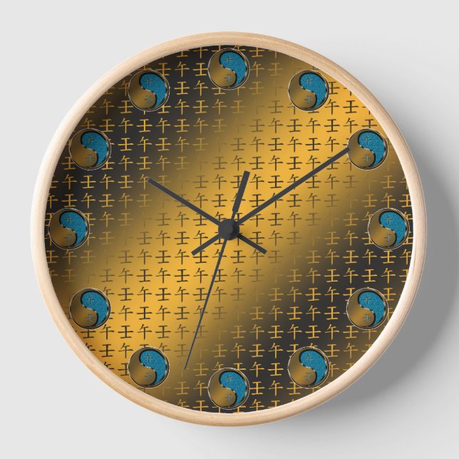 Horloge Cheval d'eau (Recto)