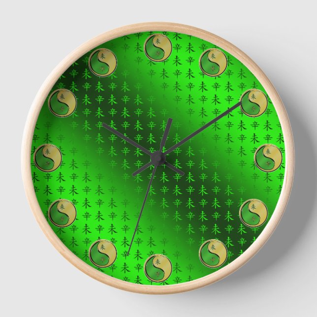 Horloge Chèvre de Métal (Recto)