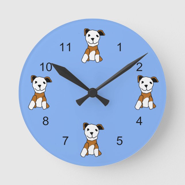Horloge - Chien de jouets (Recto)