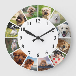 Horloge Chien Mignon - Horloge Photographie de Chi