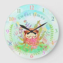 Horloge Chouette Mignonne