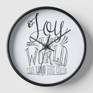 Horloge Christian Joy the World Christmas