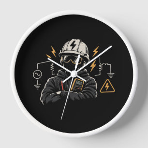 Horloge Circuits Actuellement Suranalysés - Électrique