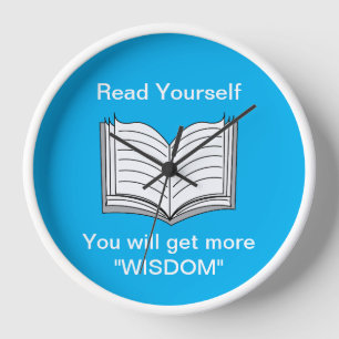 Horloge Citation Inspirante à Lire Vous-Même