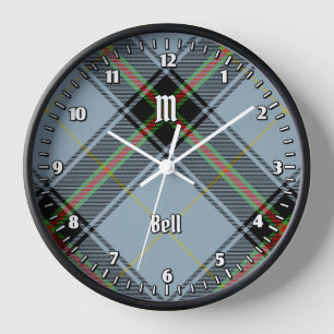 Horloge Clan Bell Tartan