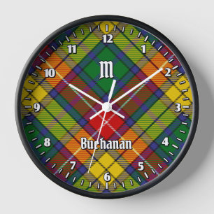 Horloge Clan Buchanan Tartan