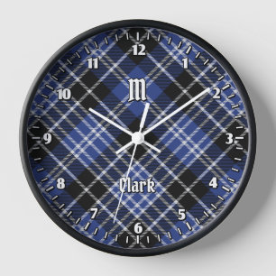 Horloge Clan Clark Tartan