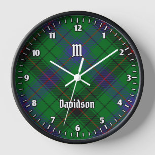 Horloge Clan Davidson Tartan