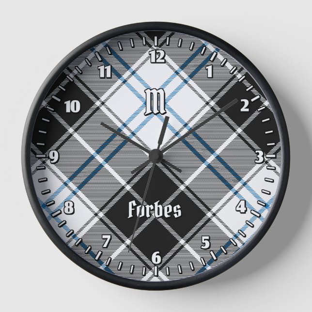 Horloge Clan Forbes robe Tartan (Recto)