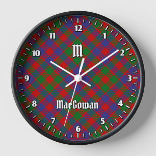 Horloge Clan MacGowan Tartan