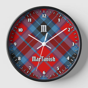 Horloge Clan MacTavish Tartan