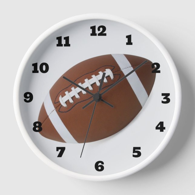 Horloge Clock de football (Recto)