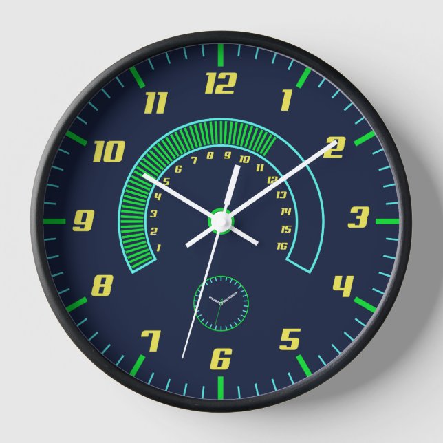 Horloge Clock Kawasaki (Recto)