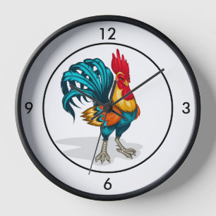 Horloge Clock-rooster