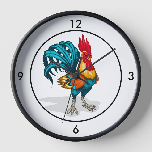 Horloge Clock-rooster (Recto)