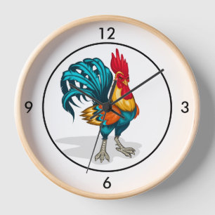 Horloge Clock-rooster