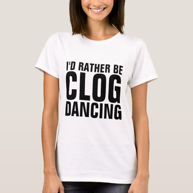 HORLOGE CLOG DANSER T-shirts (Devant)