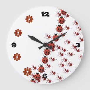 horloge coccinelle