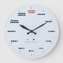 Horloge Code Morse - Longueur de Signal Réelle, Bl