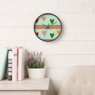 Horloge Cœur Élégant