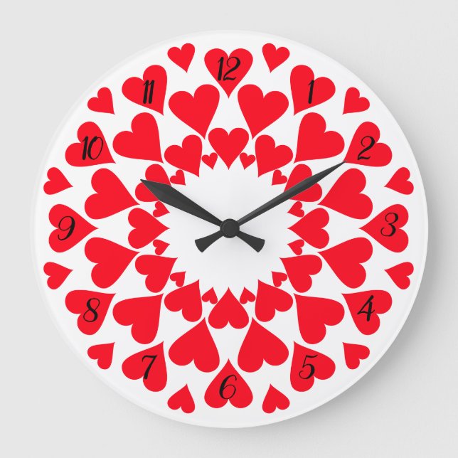 Horloge Cœurs (Recto)