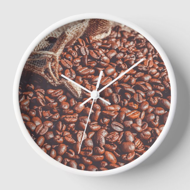 Horloge Coffee Bean (Recto)