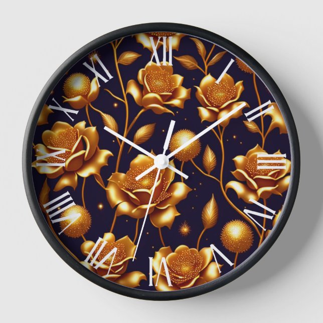 Horloge Collection Boho Gold Rose de luxe (Recto)