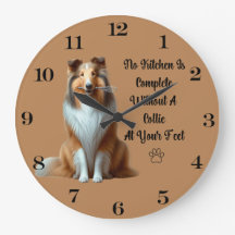 Horloge Collie