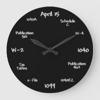 Horloge comptable - Horloge d'heure de taxe