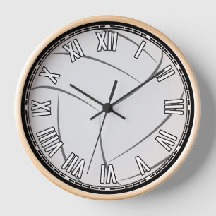 Horloge Conception de volley-ball