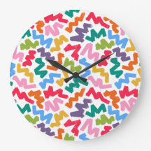 Horloge contemporaine à bascule