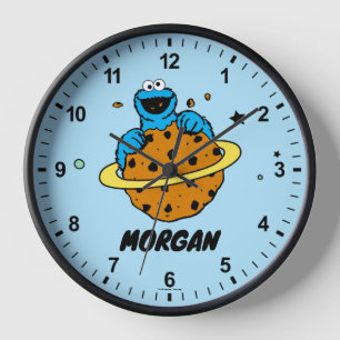 Horloge Cookie Monster Hors de ce monde