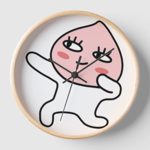 Horloge Cool Apeach